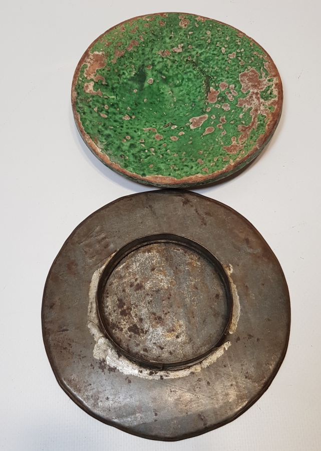 KUTUSUNDA OSMANLI DÖNEMİ ÇANAKKALE SERAMİK MACUNLUK SETİ - ÇOK NADİR 