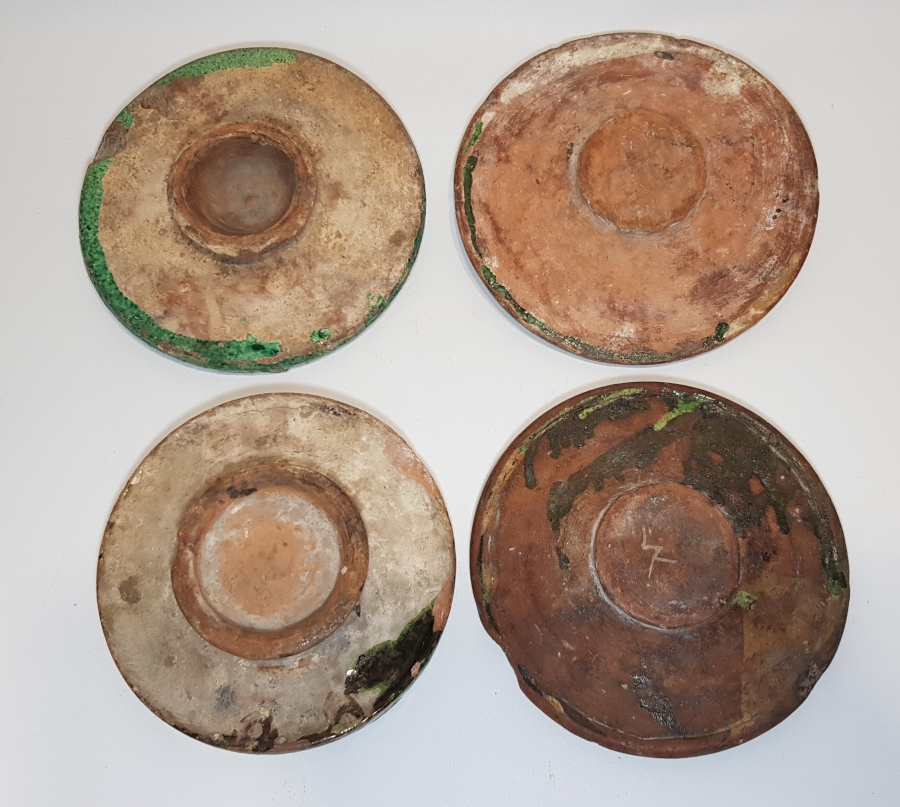 KUTUSUNDA OSMANLI DÖNEMİ ÇANAKKALE SERAMİK MACUNLUK SETİ - ÇOK NADİR 