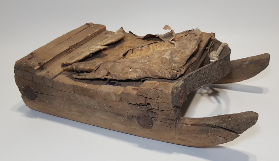 OSMANLI DÖNEMİ EYÜP İŞİ AHŞAP OYUNCAK - ÇOCUK KIZAĞI