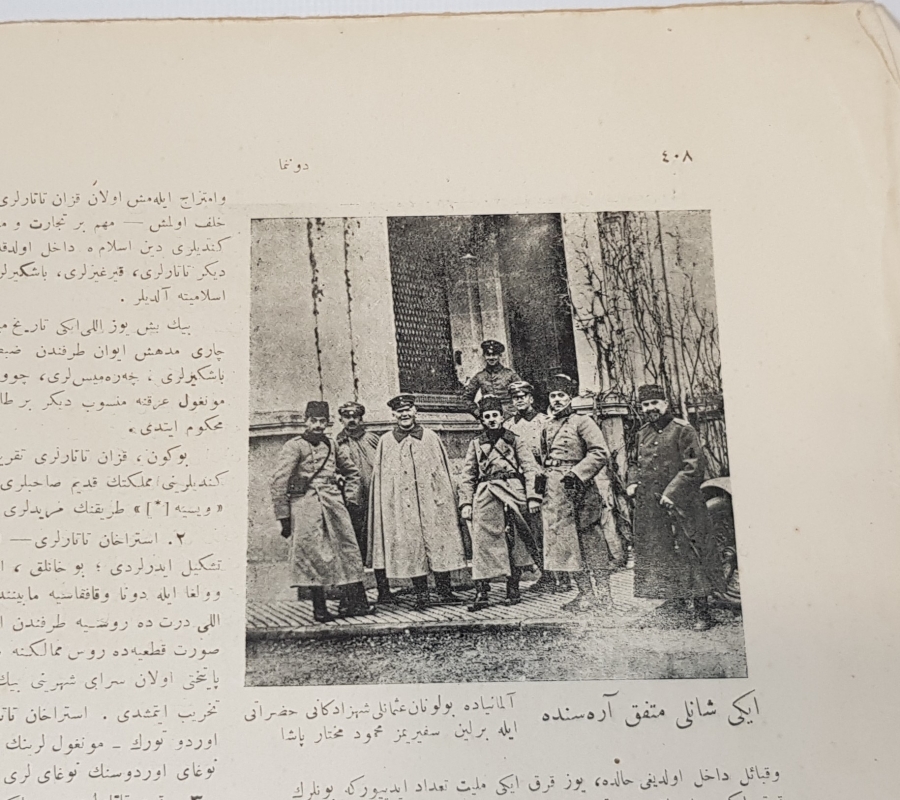 ÇANAKKALE SAVAŞI 28 ARALIK 1914 TARİHLİ OSMANLICA DONANMA DERGİSİ