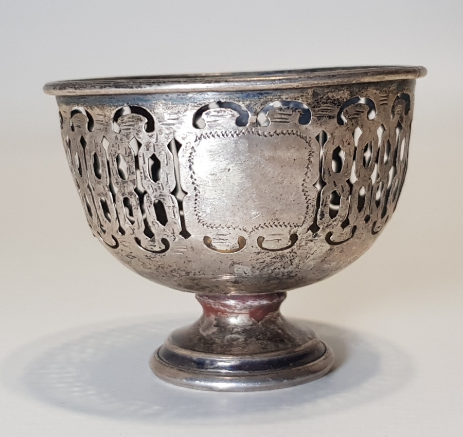 OSMANLI DÖNEMİ TUĞRALI GÜMÜŞ FİNCAN ZARFI