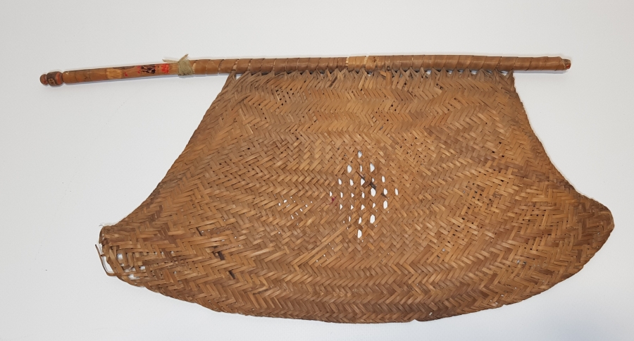 OSMANLI DÖNEMİ TEKKE İŞİ HASIR YELPAZE