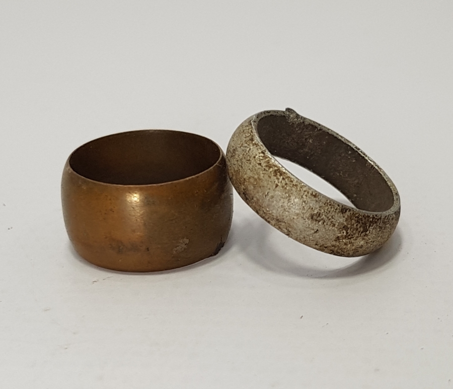 1. DÜNYA SAVAŞI ÇANAKKALE CEPHESİ 2 ADET ASKER YÜZÜĞÜ