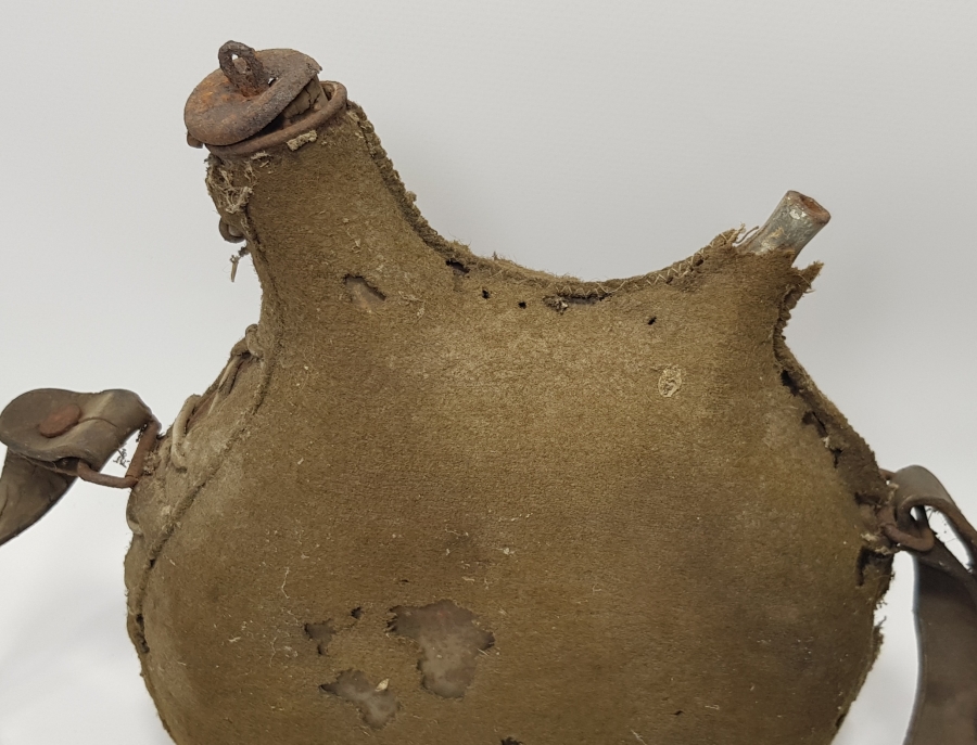 1. DÜNYA SAVAŞI ÇUHA BEZ KAPLAMALI ANZAK MATARASI