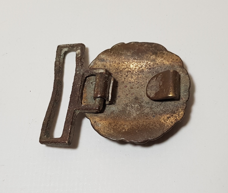 1. DÜNYA SAVAŞI DÖNEMİ OSMANLI DENİZCİ SUBAY KEMERİ TOKASI