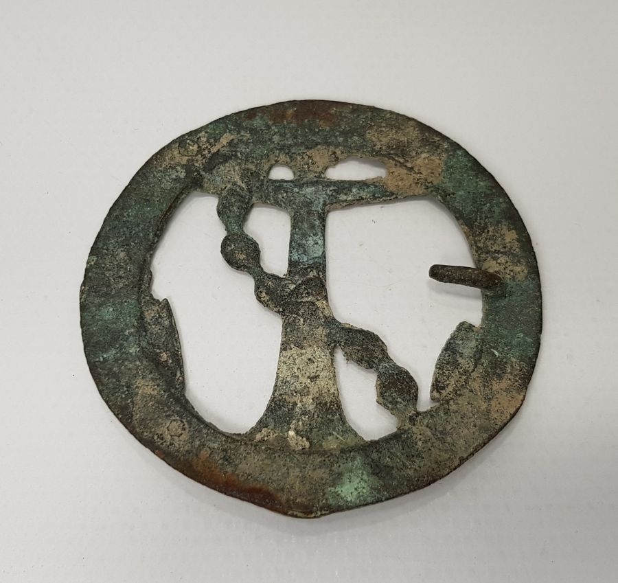 1. DÜNYA SAVAŞI İNGİLİZ DENİZCİ SUBAY KEMER TOKASI