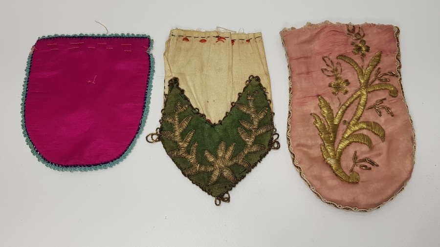 OSMANLI DÖNEMİ 3 ADET KESE