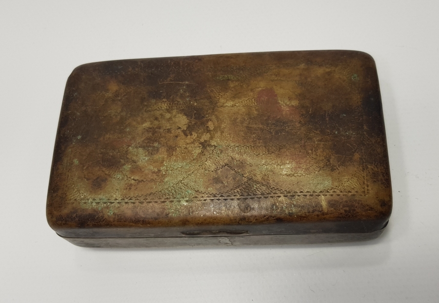 1. DÜNYA SAVAŞI ASKER TÜTÜN TABAKASI