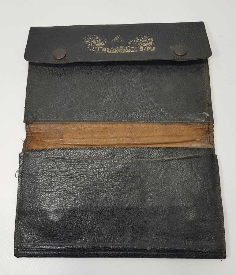 OSMANLI DÖNEMİ SOUVENIR DE CONSTANTINOPLE - İSTANBUL YADİGARI DERİ CÜZDAN