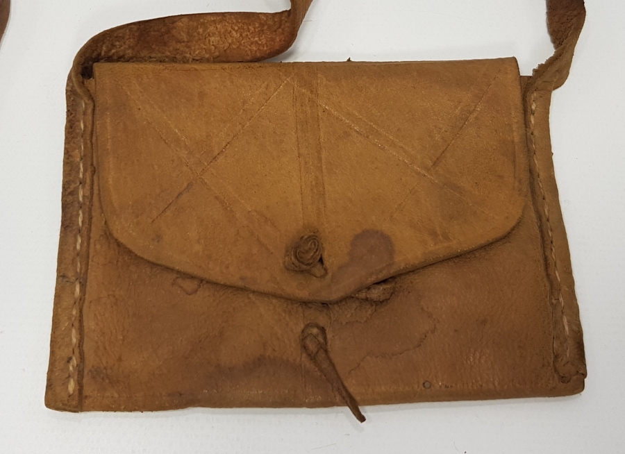 OSMANLI DÖNEMİ DERİ ENAM KABI