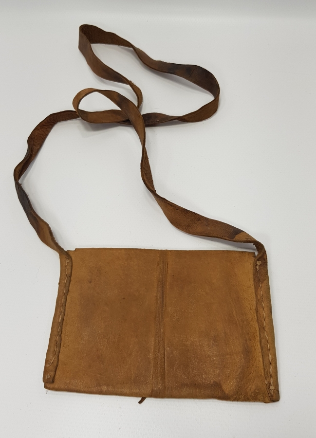 OSMANLI DÖNEMİ DERİ ENAM KABI