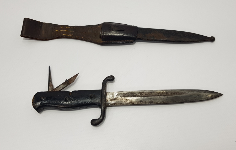 NADİR FORMDA OSMANLI TOPÇU SÜNGÜSÜ