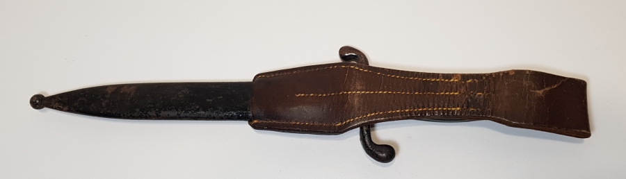 NADİR FORMDA OSMANLI TOPÇU SÜNGÜSÜ