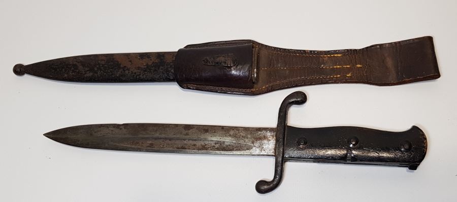 NADİR FORMDA OSMANLI TOPÇU SÜNGÜSÜ