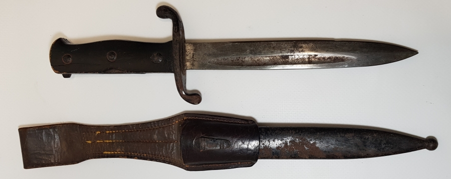 NADİR FORMDA OSMANLI TOPÇU SÜNGÜSÜ