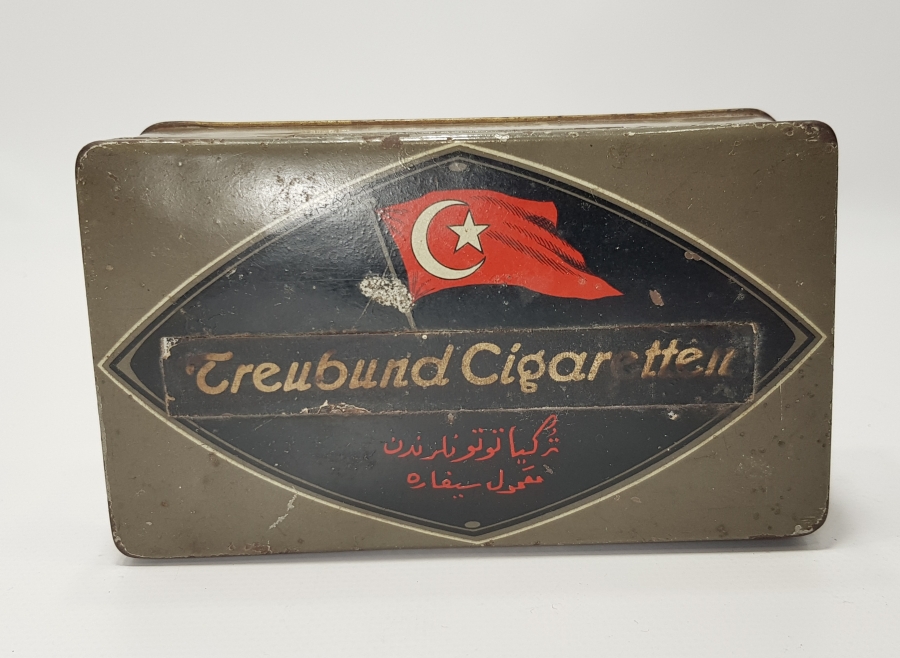 CUMHURİYET İLK DÖNEM OSMANLICA SİGARA KUTUSU - NADİR 