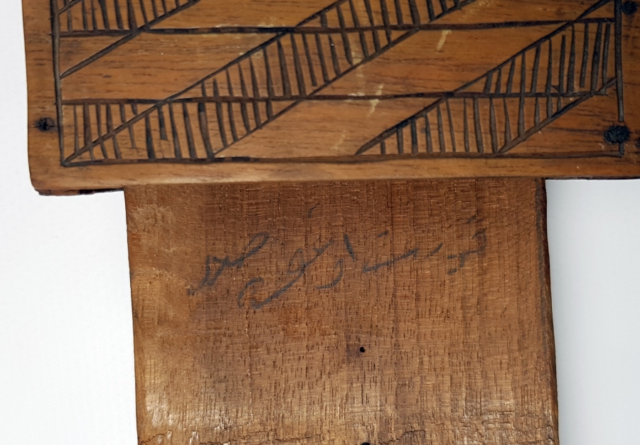 OSMANLICA VE RUMCA YAZILI SİNOP YADİGARI AHŞAP SİGARALIK