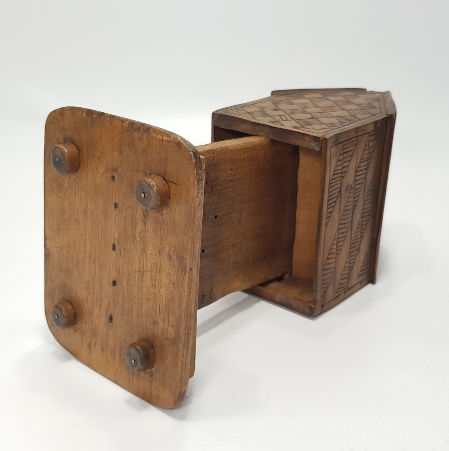 OSMANLICA VE RUMCA YAZILI SİNOP YADİGARI AHŞAP SİGARALIK