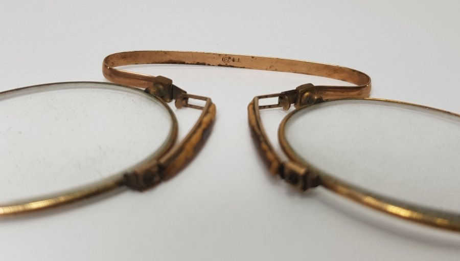 OSMANLI DÖNEMİ ALTIN KAPLAMA TÜCCAR GÖZLÜĞÜ