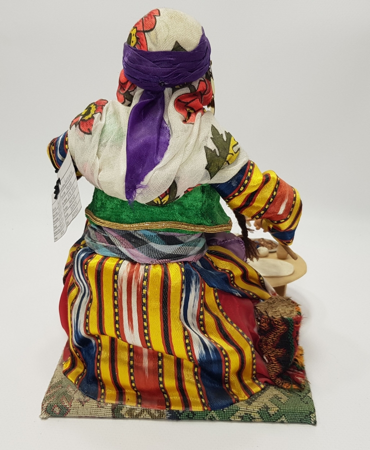 HAMUR AÇAN OSMANLI KADIN TİPLEMELİ KİTRE BEBEK