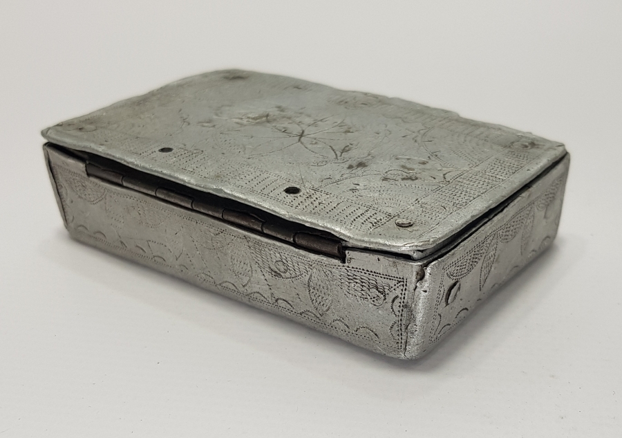 1. DÜNYA SAVAŞI ESİR RUM ASKER İŞİ SİGARA TABAKASI