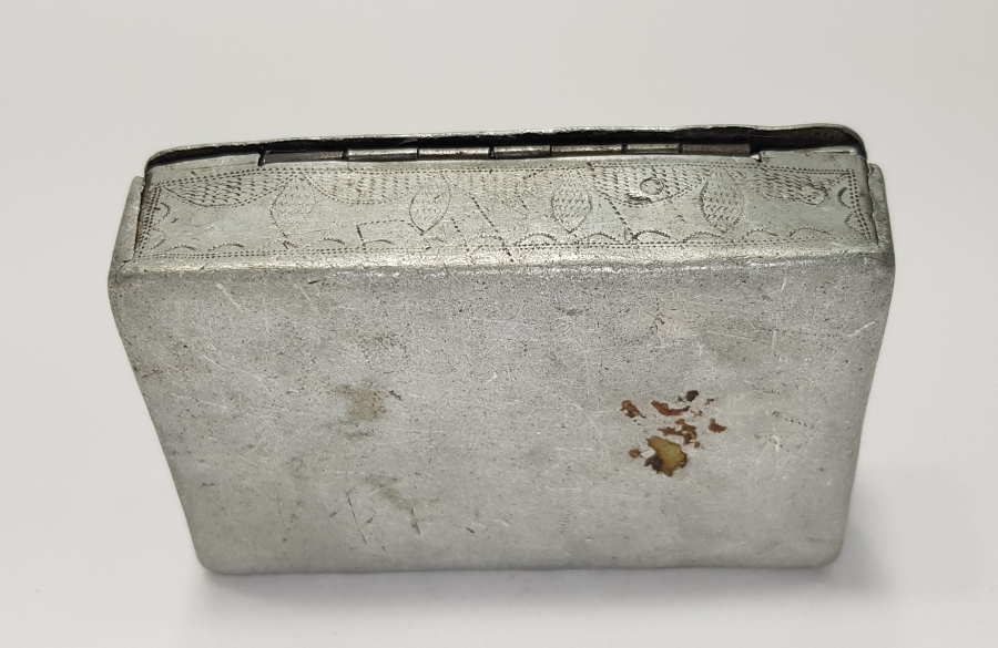 1. DÜNYA SAVAŞI ESİR RUM ASKER İŞİ SİGARA TABAKASI