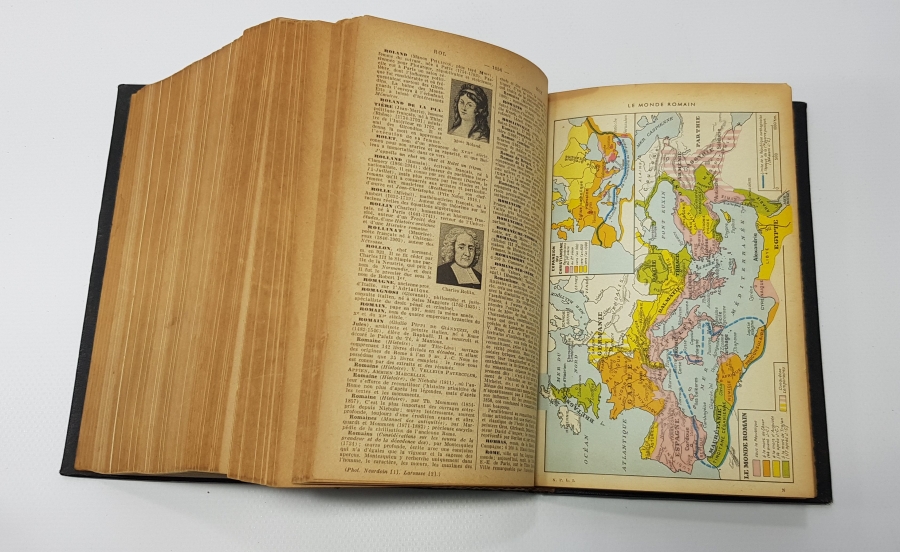 1900'LERDEN BOL GRAVÜRLÜ FRANSIZCA SÖZLÜK 