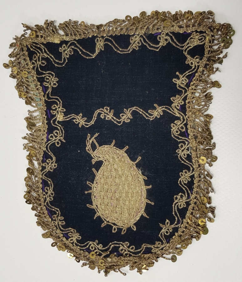 OSMANLI DÖNEMİ İKİ TARAFI SIRMA İŞÇİLİKLİ KESE