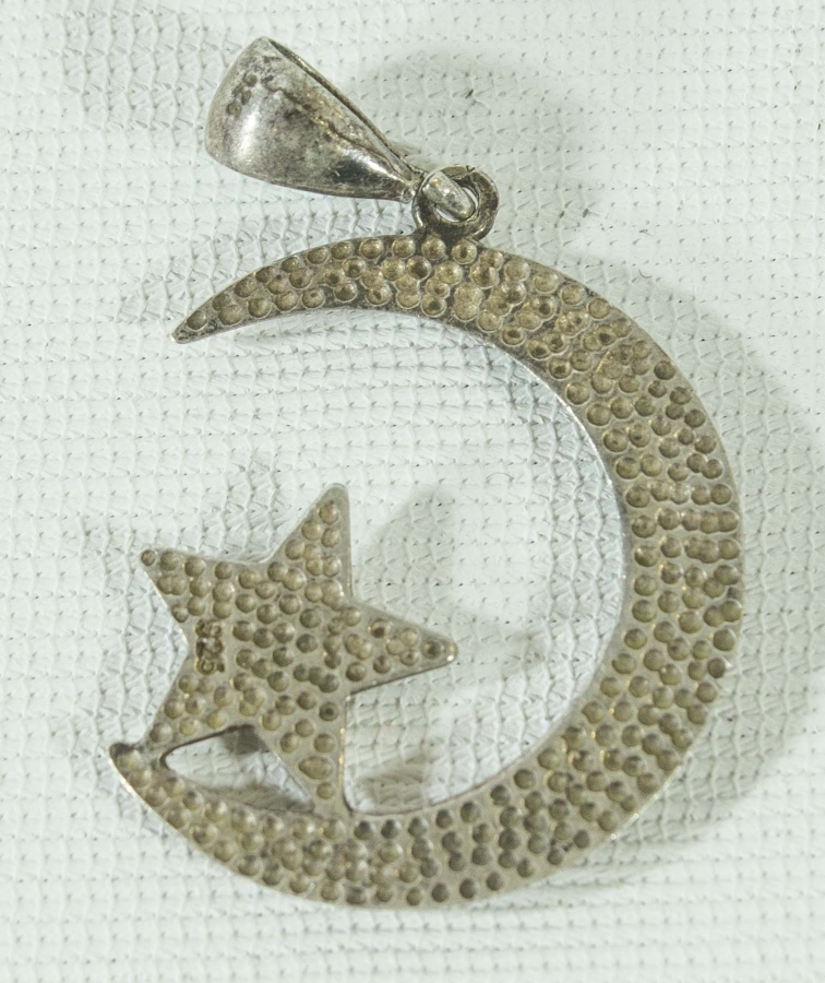 GÜMÜŞ AYYILDIZ KOLYE UCU