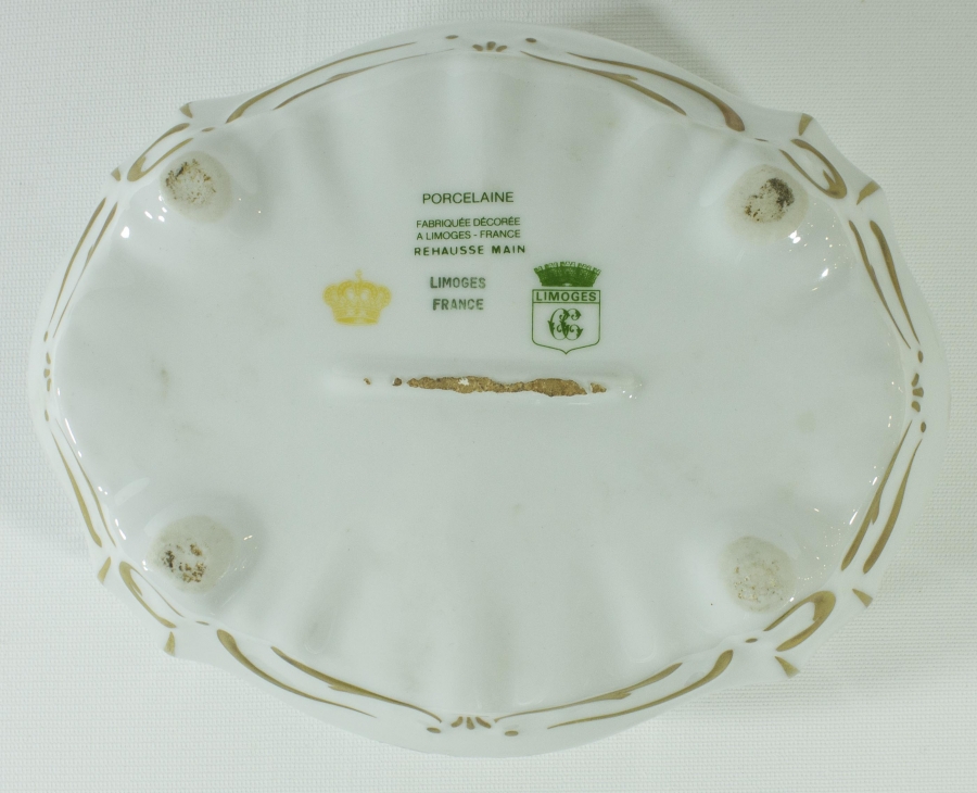 LIMOGES DAMGALI PORSELEN KUTU