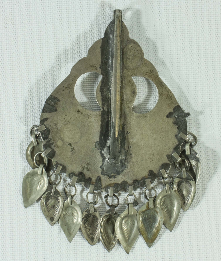 OSMANLI DÖNEMİ KALEM İŞÇİLİKLİ DÜMÜŞ FES SÜSÜ