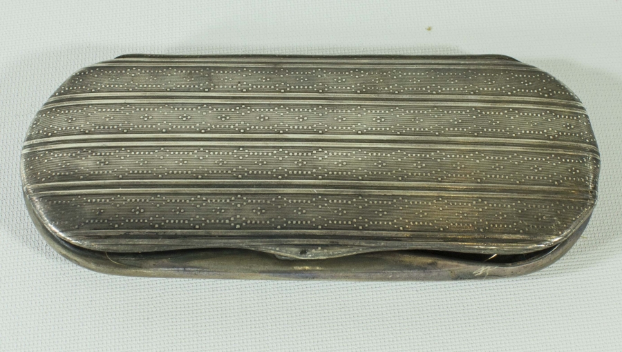 OSMANLI DÖNEMİ GÜMÜŞ KUTUSUNDA ALTIN KAPLAMA GÖZLÜK