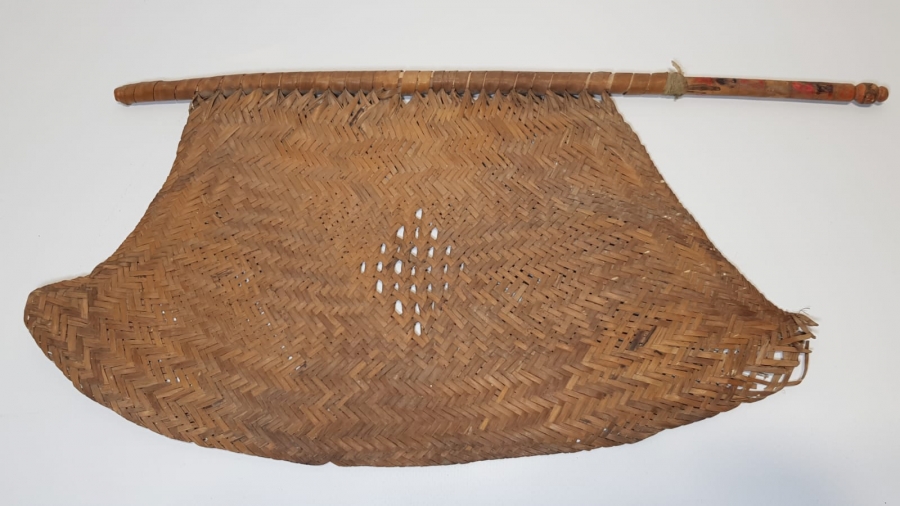 OSMANLI DÖNEMİ TEKKE İŞİ HASIR YELPAZE