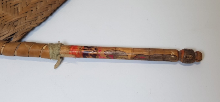 OSMANLI DÖNEMİ TEKKE İŞİ HASIR YELPAZE