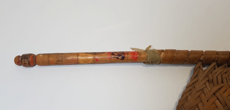 OSMANLI DÖNEMİ TEKKE İŞİ HASIR YELPAZE