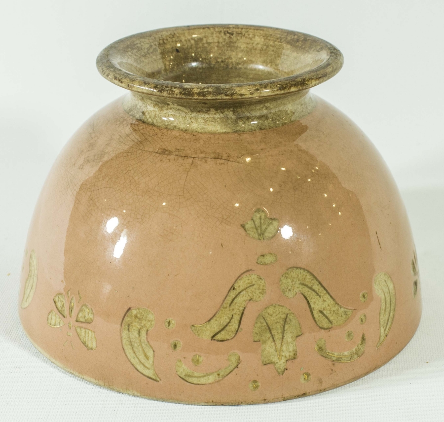 OSMANLI PAZARINA ÜRETİLMİŞ ALTIN YALDIZLI PORSELEN KASE