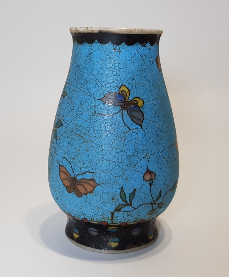 1900'LERDEN ÇİN YAPIMI PORSELEN VAZO