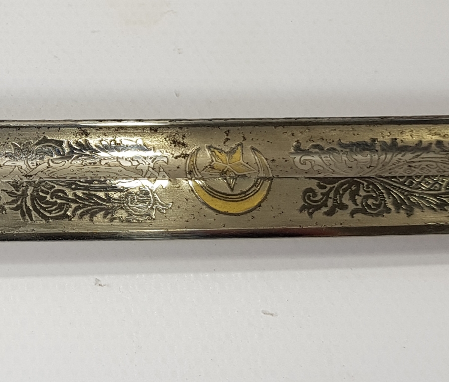 1929-1935 ARASI NADİR FORMDA SUBAY KILICI