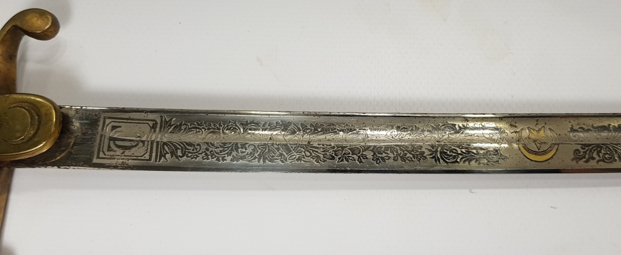 1929-1935 ARASI NADİR FORMDA SUBAY KILICI