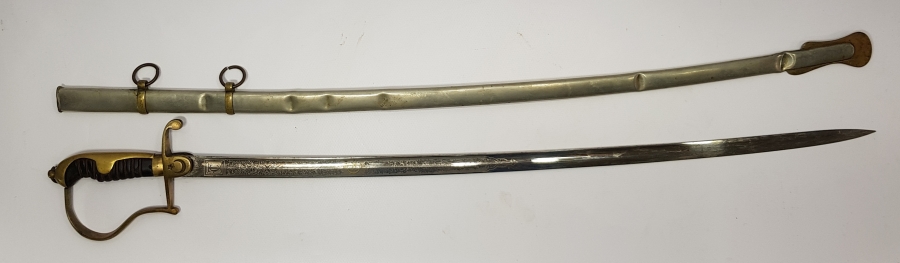 1929-1935 ARASI NADİR FORMDA SUBAY KILICI