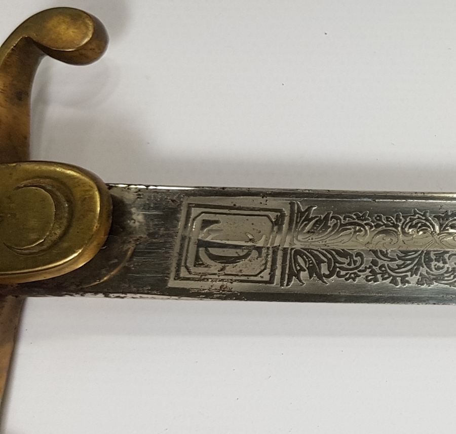 1929-1935 ARASI NADİR FORMDA SUBAY KILICI