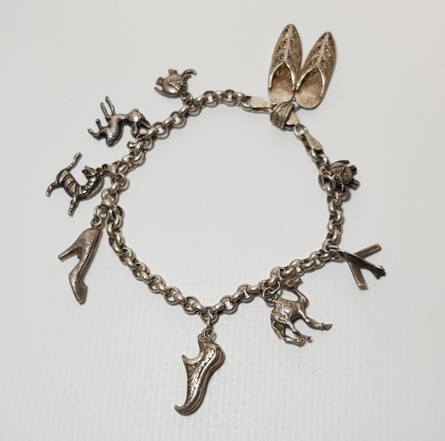 GÜMÜŞ ŞANS BİLEKLİĞİ