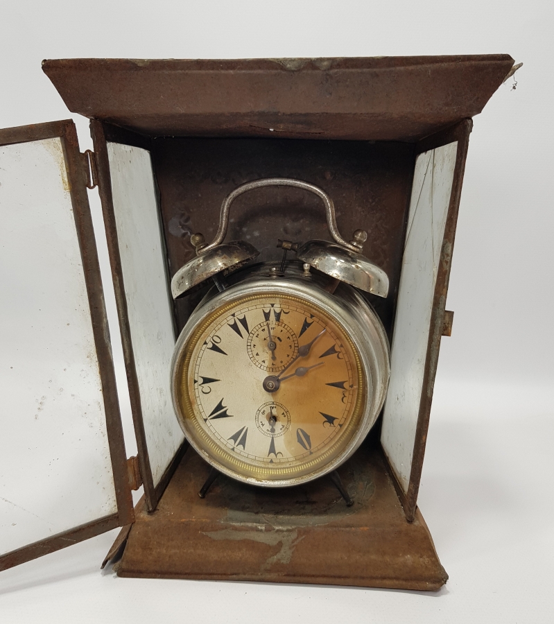 ORJİNAL KABINDA OSMANLI DÖNEMİ MASA SAATİ