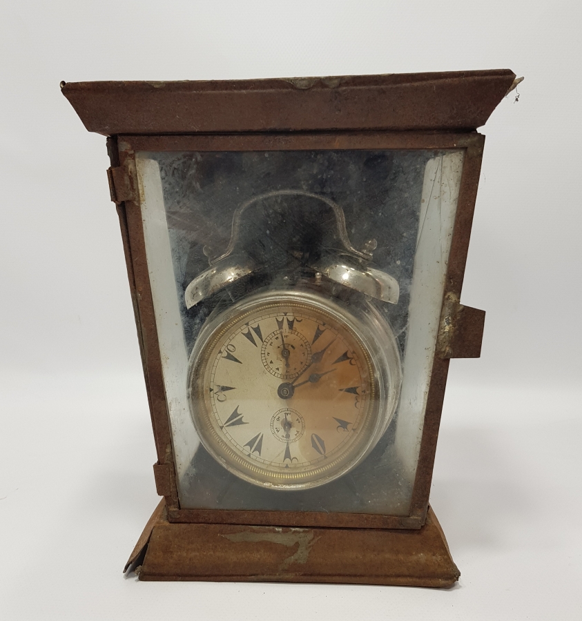 ORJİNAL KABINDA OSMANLI DÖNEMİ MASA SAATİ