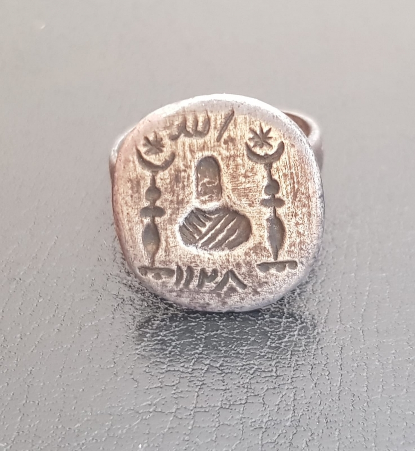 OSMANLI DÖNEMİ TEKKE İŞİ GÜMÜŞ YÜZÜK 