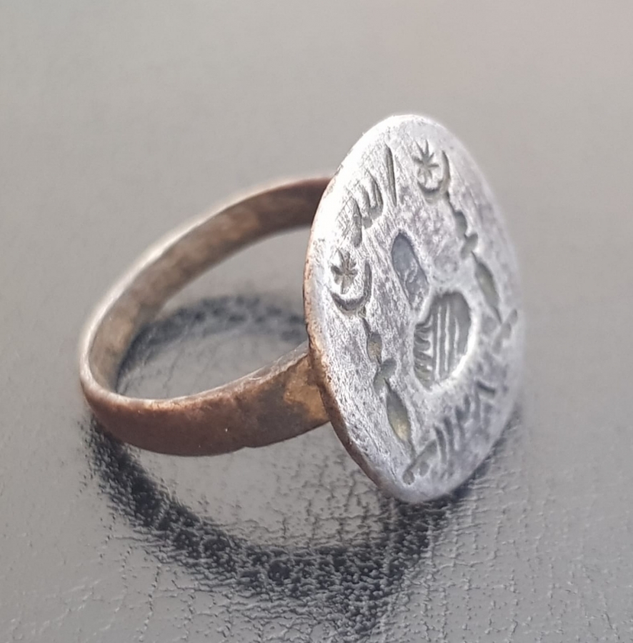 OSMANLI DÖNEMİ TEKKE İŞİ GÜMÜŞ YÜZÜK 