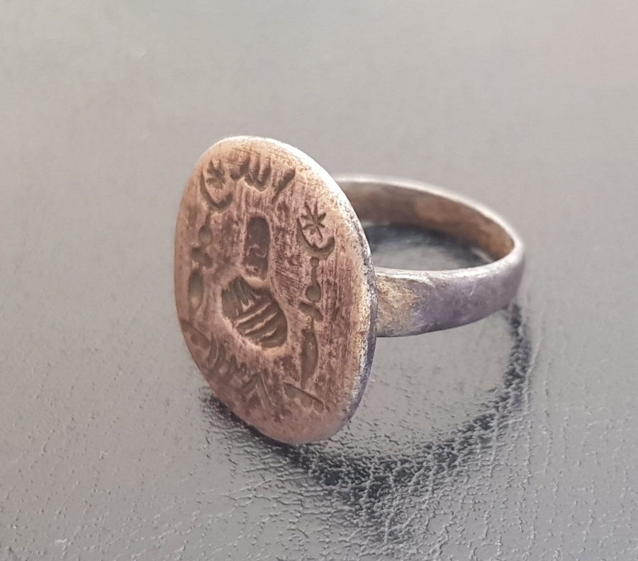 OSMANLI DÖNEMİ TEKKE İŞİ GÜMÜŞ YÜZÜK 