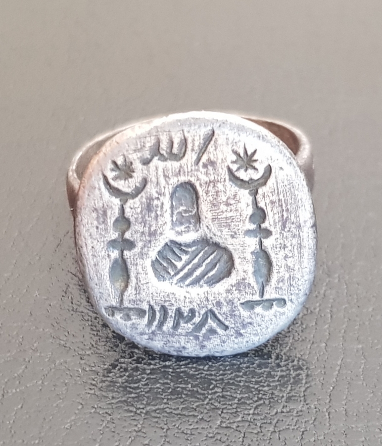 OSMANLI DÖNEMİ TEKKE İŞİ GÜMÜŞ YÜZÜK 