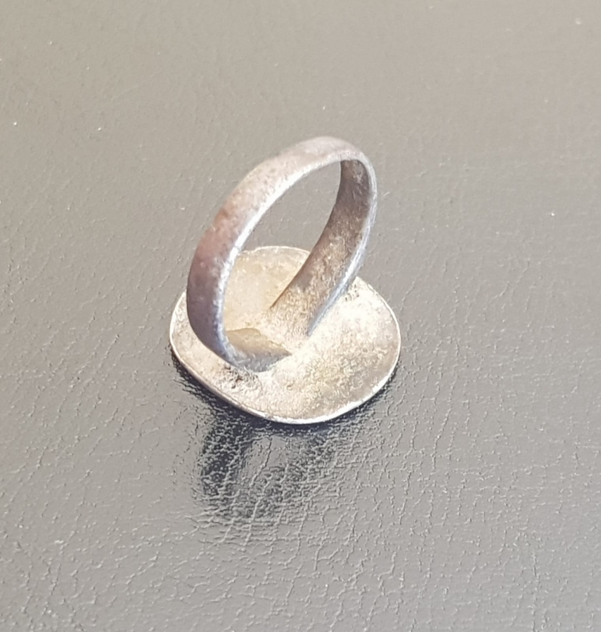 OSMANLI DÖNEMİ TEKKE İŞİ GÜMÜŞ YÜZÜK 