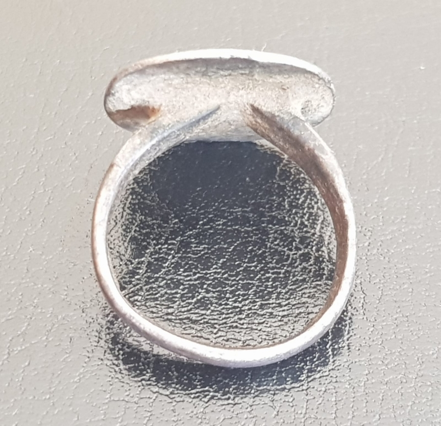 OSMANLI DÖNEMİ TEKKE İŞİ GÜMÜŞ YÜZÜK 